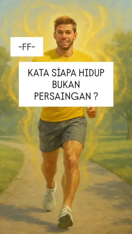 Kata siapa hidup bukan persaingan?