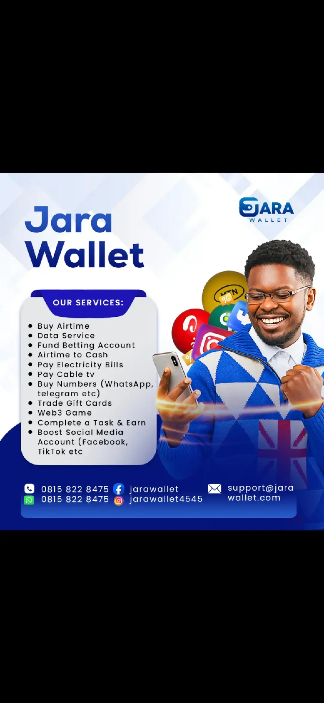 Jara Wallet makes trading easy, quick, and safe. Instant Payouts, You can buy or rent numbers right away with Jara Wallet. Get your number today with Jara Wallet. Fast. Trusted. Always available. Safe & Reliable Service.