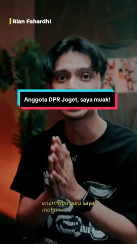 Eko patrio joget, saya sudah muak, dengan cara apa lagi mereka sadar diri