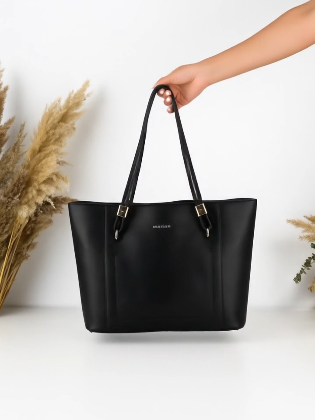 SHANGNCO Tas Wanita Kantoran Simple Mewah, Totebag Wanita Simple Cantik. #belilokal #taswanita #totebag #tasbahuwanita #gajiansale 