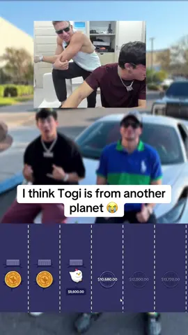 I think Togi is from another planet 😭 #togi #streamers #kick 