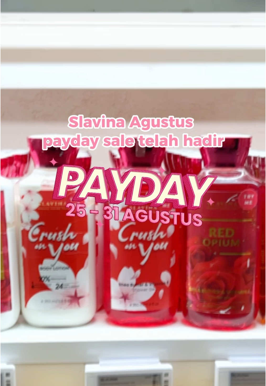 PAYDAY SALE‼️ Jangan sampe kamu kelewatan promonya🥰 #slavinaindonesia #bodycareroutine #bodycare #payday #paydaysale #sale #promo 
