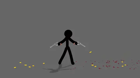 Gunslinger Stickman YT/Hexal #stickmanfight #stickman #hexal #fight #fyp 