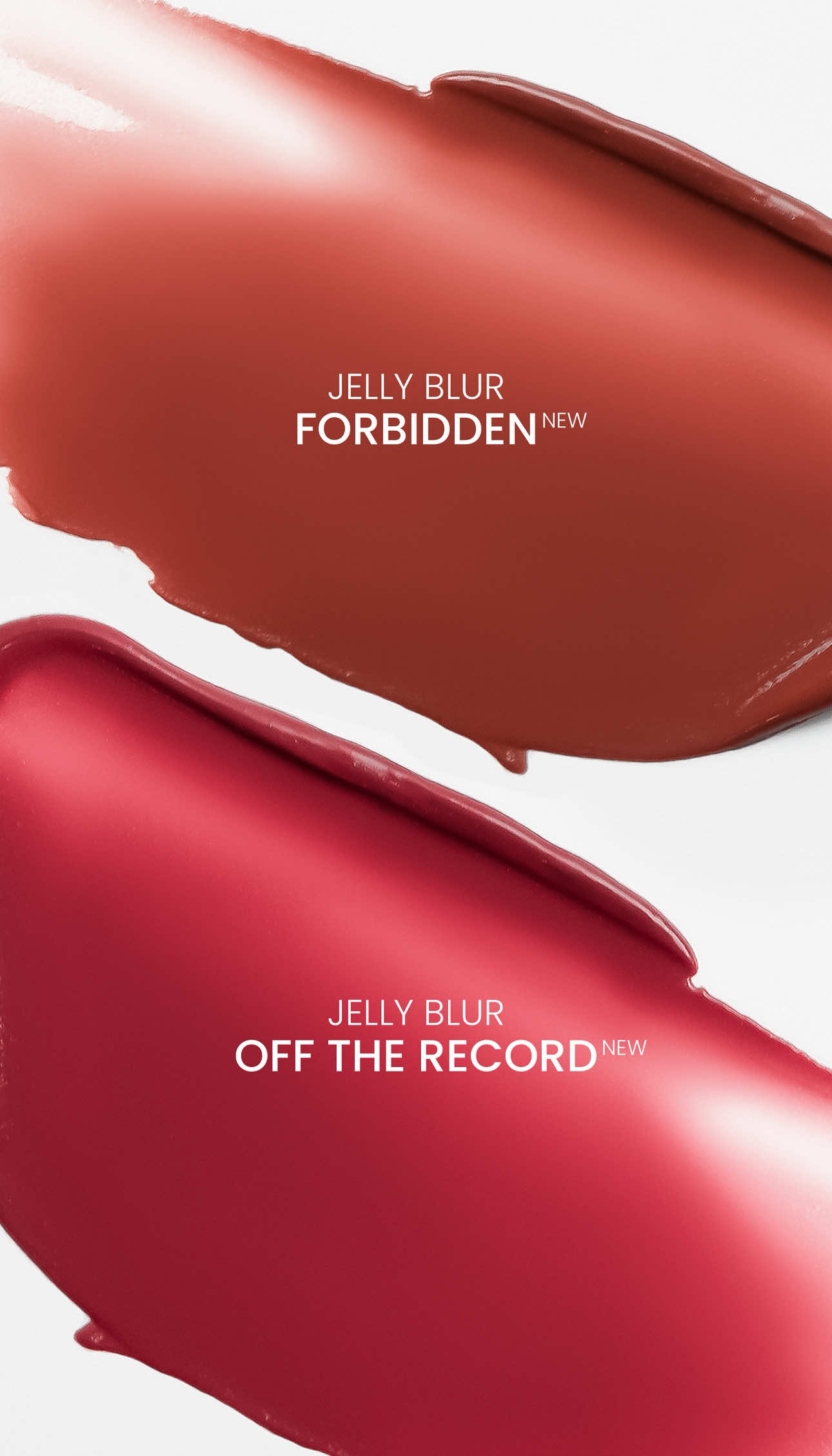 🚨New Shades Alert🚨 Jelly Blur in Forbidden and Off the Record 💋 Later at 6PM Something new to add on your carts! 🛒 #DetailCosmetics #IntentionalBeauty #JellyBlur #Forbidden #OffTheRecord 