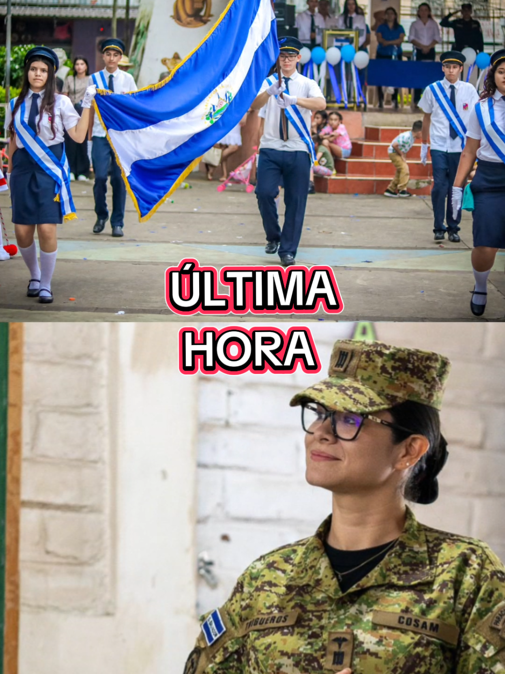 Última Hora A partir del 1 de septiembre Estudiantes escuelas públicas deberán realizar el Acto civico Cada lunes #news #noticia #ultimahora #elsalvador #nayibbukele El Salvador Hoy 
