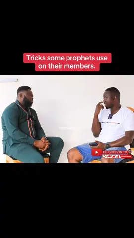 Tricks some prophets use on their members. #degodsontv #foryoupage #trendingvideo 