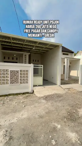 Info 085732492912 Rumah harga 260 juta nego Ukuran 5 x 10 Lokasi hook atau pojok Dekat barat Surabaya  Menganti Gresik  Unit ready Free pagar dan CANOPY  #surabaya #gresik #sidoarjo #rumahminimalis #rumah #property 