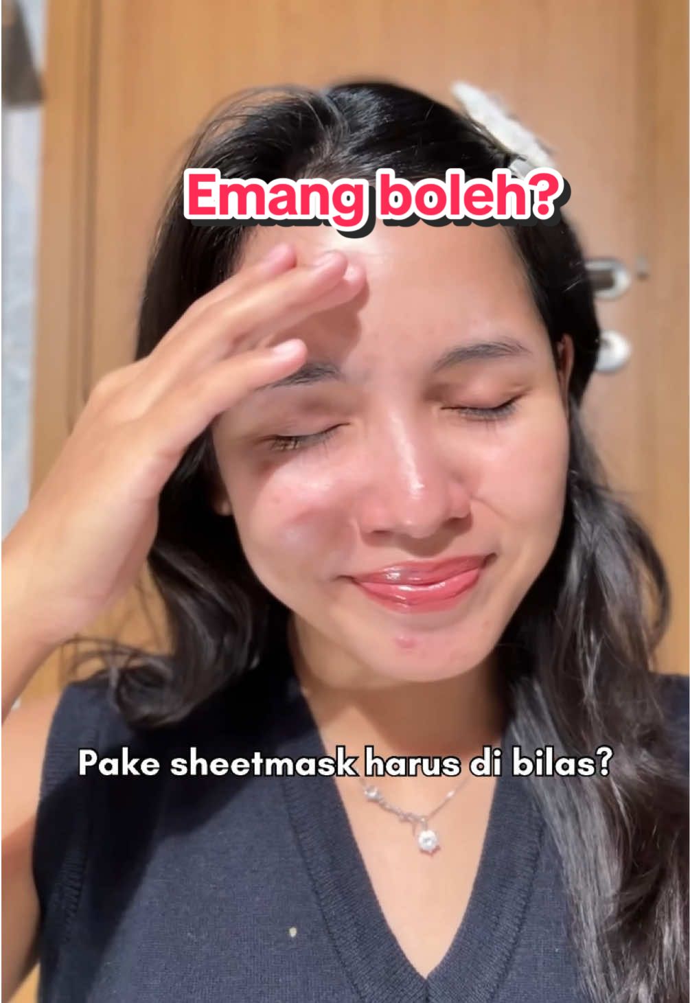 Emang boleh pake sheetmask terus di bilas?? @ZOICY Skincare #zoicy  #zoicyskincare #zoicysheetmask #sheetmask #hyaluronicacid