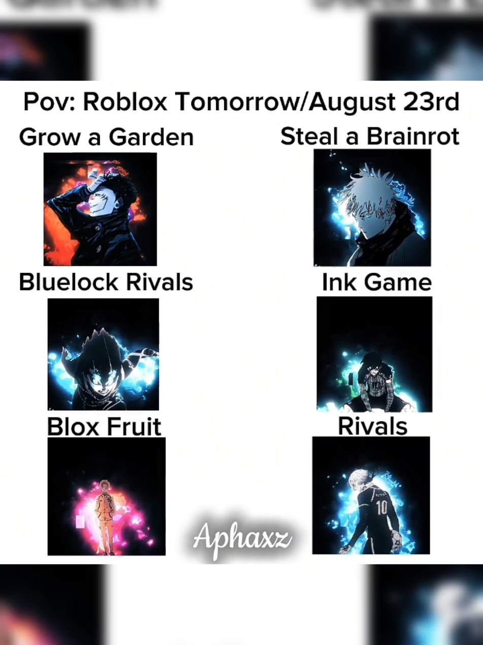 better get ready for tmrw!! growagarden growagarden #stealabrainrot #bloxfruits #inkgame #bluelockrivals #rivals 