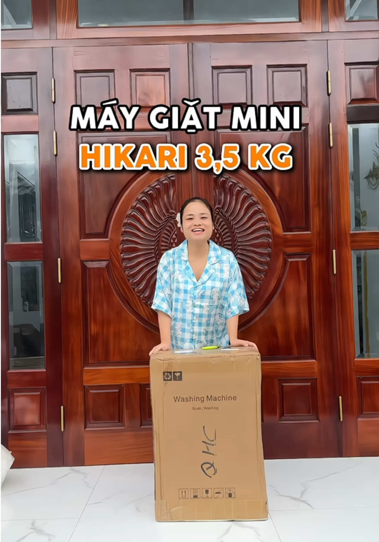 Máy giặt mini HIKARI mới , Bản nâng cấp chỉn chu hơn, có 2 nắp đóng, sấy khô, khử khuẩn Uv tốt hơn. #gddaudaune #maygiatmini #maygiatminihikari #maygiat 