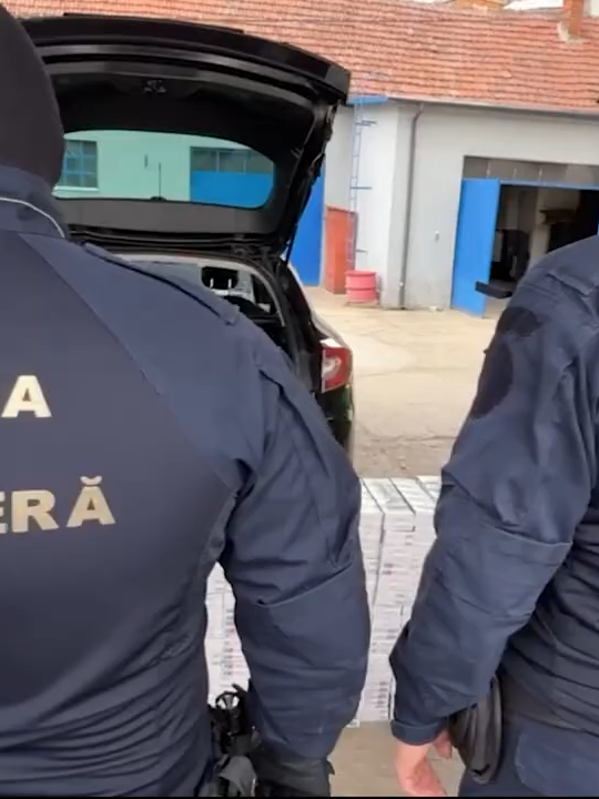 Contrabandă cu țigări la Satu Mare #stiri #presasm #SatuMare #szatmárnémeti #hirek #știri