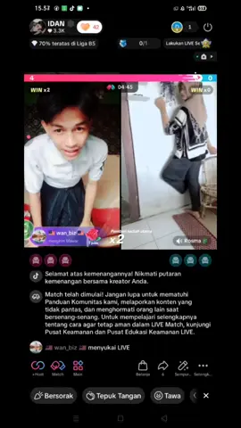 @🇲🇾 wan_biz 🇲🇾 Berkah selalu abangku sehat sehat dimnapun Abang berada lancar rezekinya dan moga di permudah semua keinginan dan cita cita Abang aamiin Allahhumma aamiin 🤲🥰#menyalakakku🔥🔥🤪 