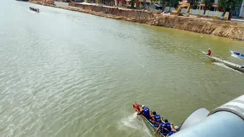 View triệu đô xem đò bơi #songkiengianglethuy #boidualethuy #duathuyentruyenthong #xuhuong 