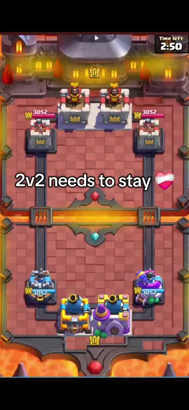 2v2 needs to stay ❤️‍🩹 #funny #clashroyale #supercell @Chirosca Stefan-Radu 