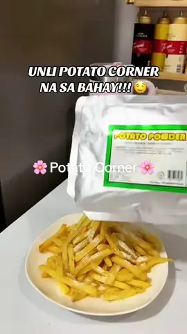 Potato corner at home #potatocorner #sourcream #potatofries 