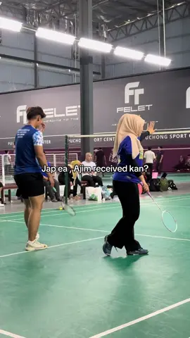 Paling kuat menyakat.. seketoi Chai 😂 #badminton  #trending  #net 