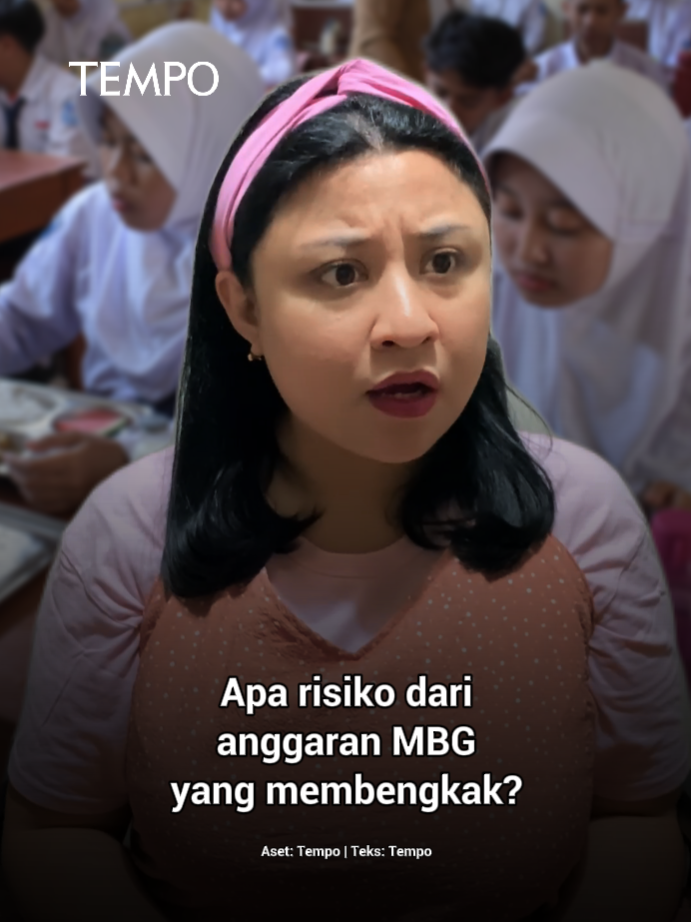 Anggaran makan bergizi gratis akan naik dari Rp 71 triliun menjadi Rp 335 triliun pada 2026. Apa risikonya apabila anggaran MBG membengkak? #ohgitutempo #longervideos #longervideosontiktok #mbg #anggaran #apbn #tempodotco #tempomedia #berita #fypindonesia #fyp #tiktokberita