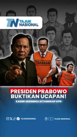 Presiden Prabowo buktikan ucapan, Kader Gerindra ditangkap KPK! Presiden Prabowo benar-benar membuktikan ucapannya bahwa hukum harus ditegakkan tanpa pandang bulu, even terhadap kader partai sendiri. Immanuel Ebenezer atau yang akrab disapa Noel, kader Gerindra, resmi ditangkap KPK di rumah dinasnya di kawasan Pancoran pada Kamis, 21 Agustus 2025. Penangkapan ini dilakukan setelah sebelumnya ada 5 orang lebih dulu diamankan penyidik KPK dalam operasi senyap. Wakil Ketua KPK, Fitroh Rohcahyanto, membenarkan kabar tersebut dan menjelaskan bahwa penangkapan Noel terkait dugaan pemerasan dalam pengurusan Sertifikasi Keselamatan dan Kesehatan Kerja (K3). Simak selengkapnya berikut ini ya! Follow here: Linktr.ee/tajuknasional Join Channel WhatsApp kami: https://bit.ly/TajukNasional #prabowo #immanuelebenezer #noel #kpk #gerindra 
