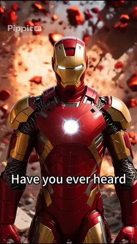 Have you ever seen such a steel iron man?generate by Pippit#Pippit #Pippitai#Marvel#Iron Man#fyp 