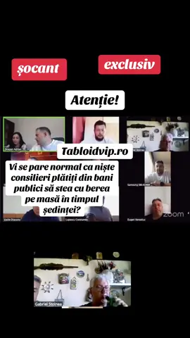 Vi se pare normal ca niște consilieri plătiți din bani publici să stea cu berea pe masă în timpul ședinței?Berceni, Ilfov – Consilierii PSD, surprinși cu berea pe masă la ședința Consiliului Local! Scenă de neimaginat într-o comună de lângă Capitală: doi foști polițiști ajunși consilieri locali PSD au fost prinși „la terasă” chiar în timpul unei ședințe oficiale! În plină zi toridă de vară, pe 14 august, cei doi și-au transformat laptopul de serviciu în „masă de birt”, cu bere rece și atitudine sfidătoare față de comunitatea pe care o reprezintă. Protagoniștii momentului sunt Valentin Rîciu – fost consilier al ministrei de Interne Carmen Dan și personaj cu trei dosare penale la activ – și Gabriel Stoinea, fost șef de poliție în Berceni, astăzi consilier local. Dacă Stoinea a încercat să se ascundă cu sticla în afara cadrului, Rîciu a uitat complet de discreție: a apărut relaxat, cu o bere Beck’s în față, sorbind liniștit din ea în timpul dezbaterilor. Imaginile au stârnit revoltă în rândul cetățenilor. Cine sunt „eroii” cu halba la ședință 	•	Valentin Rîciu – fost polițist rutier, consilier al lui Carmen Dan, acuzat în trecut de înșelăciune, ultraj și abuz în serviciu. Numele său a apărut și în scandalul reprimării violente de la protestul din 10 august 2018. 	•	Gabriel Stoinea – fost șef al Poliției Berceni, ajuns consilier PSD, cunoscut pentru legăturile strânse cu gruparea GAL din localitate. Este chiar cumnatul unui alt consilier GAL, Marian Ilie, și el fost polițist pensionat. Politică la halbă Surse locale susțin că, în ciuda declarațiilor publice, consilierii PSD și cei de la GAL colaborează strâns, relațiile de familie și trecutul comun din poliție părând mai importante decât interesele comunității. O palmă pentru cetățeni Pentru oamenii care plătesc taxe și impozite, gestul de a bea alcool în timpul unei ședințe oficiale este o sfidare pe față. În loc să dezbată proiecte pentru binele comunei, consilierii au oferit imaginea jalnică a unor „aleși” care își tratează mandatul ca pe o terasă privată. Concluzia este una singură: cetățenii din Berceni merită respect și transparență, nu consilieri care ridică paharul în loc să ridice problemele reale ale comunității! #viral  #foryou #consilieri 