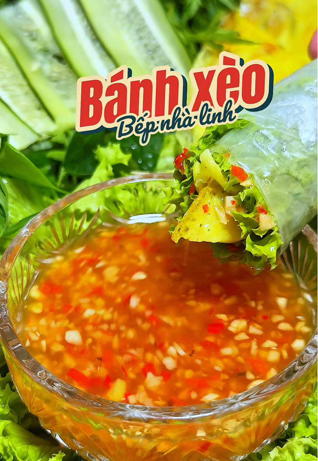 Bánh xèo #food #cooking #nauancungtiktok #amthucvietnam #banhxeo 