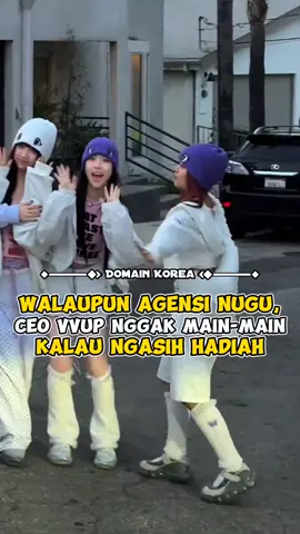 Walaupun agensi nugu, CEO VVUP nggak main-main kalau ngasih hadiah #kpop #shorts 