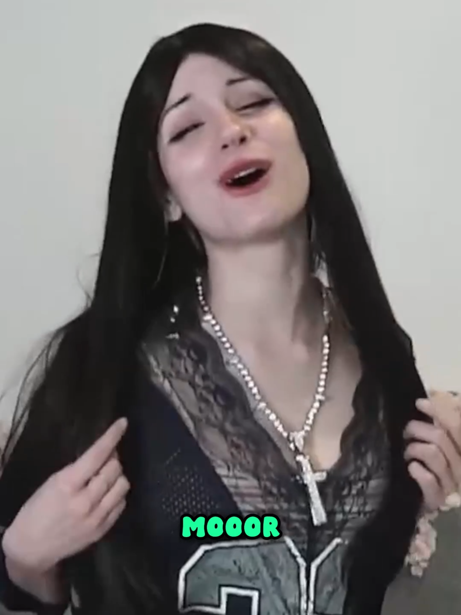 MOOOR • kick.com/titasama • #titasama #titabruh #kick #kickstreaming #argentina #humor #morocha #castaño #cosplay #hair #style #GlowUp #mooor #colorimetria #fashion