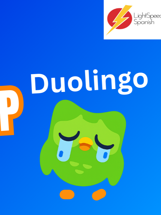 I Tried Duolingo For 2 Years – Here’s Why I Switched to ChatGPT Why I Switched From Duolingo to ChatGPT for Language Learning  After using Duolingo for a year to learn languages like Esperanto and French, I finally made the switch to ChatGPT. In this video, I break down why Duolingo just wasn’t cutting it anymore and how ChatGPT has helped me improve my language skills in a more personalized, engaging way.  If you’ve ever felt frustrated with Duolingo’s rigid, repetitive lessons or found it boring, this video is for you. I dive into the pros and cons of Duolingo and explore how AI-powered language learning with ChatGPT is making a real difference for me. Whether you're learning Spanish, French, or any other language, find out why ChatGPT is the future of language learning.  What you’ll learn: Why Duolingo isn’t enough for serious language learners. The advantages of using ChatGPT for personalized language practice. How to use ChatGPT to test your language skills. Common pitfalls of AI in language learning and how to avoid them.  Chapters: 00:00 - Leaving Duolingo for ChatGPT 00:41 - Issues with Duolingo's rigid feedback 01:47 - Duolingo's boring learning paths 02:27 - Importance of fun and practical learning 03:08 - Duolingo's AI-generated bland content 04:26 - Repetitive and meaningless examples 05:05 - Using ChatGPT for language learning 06:11 - ChatGPT's speed and explanation limits 08:04 - ChatGPT's mistakes and user caution  Keywords: Duolingo, ChatGPT, language learning, language learning tips, Duolingo alternatives, Esperanto, French, Spanish, AI language learning, language hacks  Are you tired of the same old Duolingo routine? Give ChatGPT a try and see how it compares! Drop your thoughts in the comments below—I'd love to hear your experience with Duolingo or ChatGPT!  Get your FREE video lessons here: https://lightspeedspanish.co.uk/spanish-lesson-table-contents/ Become a Ser Socio V.I.P. Member! See here for details: https://lightspeedspanish.co.uk/ser-socio-table-contents/  Find out about our Spanish immersion courses here: https://lightspeedspanish.co.uk/20170207-spanish-immersion-course-madrid-lightspeed-spanish/  Visit our website: https://lightspeedspanish.co.uk/  Join this channel to get access to perks: https://www.youtube.com/channel/UCItcQIzzVfhAg4sKJ5iCTPw/join  Browse our BOOKSTORE here! We have hardback, Kindle and audiobooks available:  https://lightspeedspanish.co.uk/books/ Gordon's Diaries Playlist: https://youtu.be/63dew0W1kyU?si=x8e4tES-2OJJDj6M Help our channel! Send us a donation through Stripe! https://buy.stripe.com/9AQ5m19K13O3aSkeWs  Listen to all of our Podcasts on Spotify:  Here’s a show for you… Spanish Lessons - Beginners https://open.spotify.com/show/0iz0zkolrCvI3NAvpFUGjQ Here’s a show for you… Spanish Lessons - Early Intermediate https://open.spotify.com/show/7ipCiBbePYwuGS6PPTmD5K Here’s a show for you… Spanish Lessons - Advanced Intermediate https://open.spotify.com/show/70ztuHYyvds8OPoptlgcar Here’s a show for you… Spanish Lessons - Advanced Speaker https://open.spotify.com/show/6B1mA0KiViUDgeyfQw8fFo  This is the Telegram information group link: https://t.me/CanalLightSpeedSpanish  Get our FREE app to keep up to date with us! https://lightspeedspanish.co.uk/20190922-lightspeed-spanish-app/ https://lightspeedspanish.co.uk/