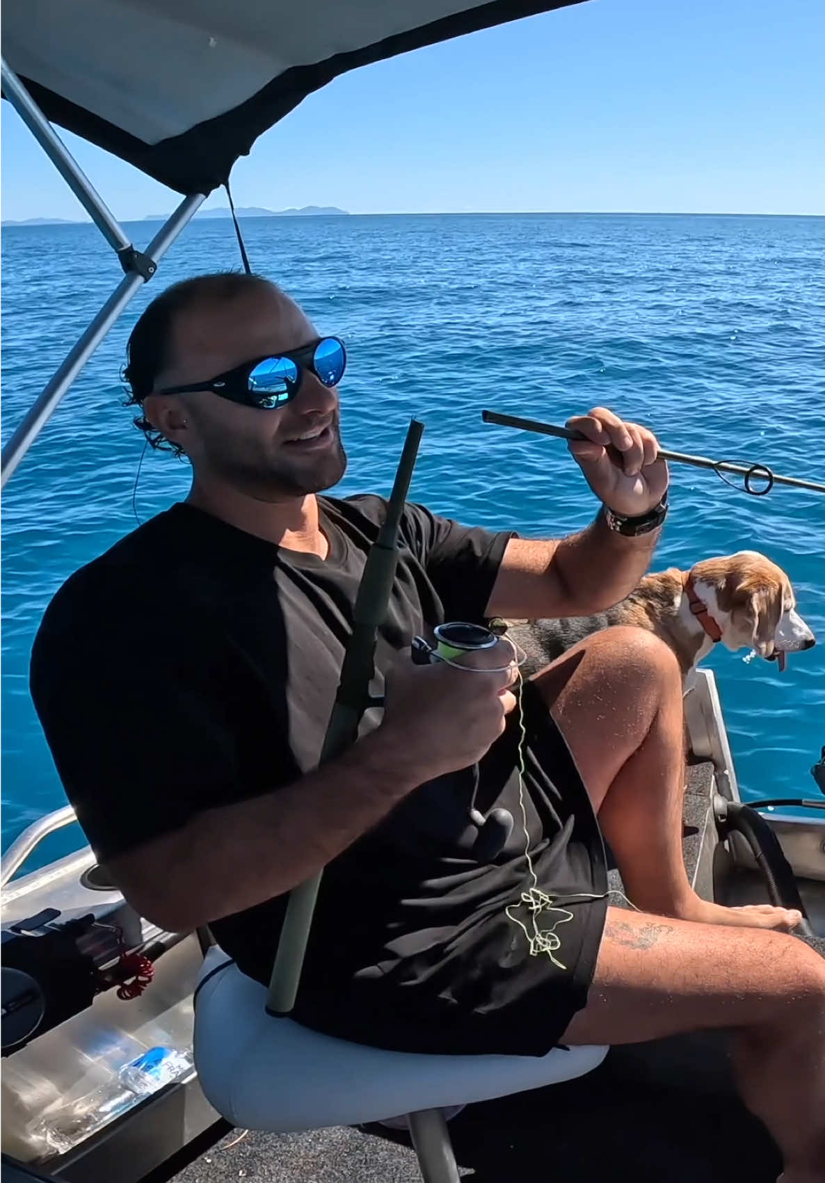 I Snapped My Rod #fishing #bigfish #queensland #oceanfishing 