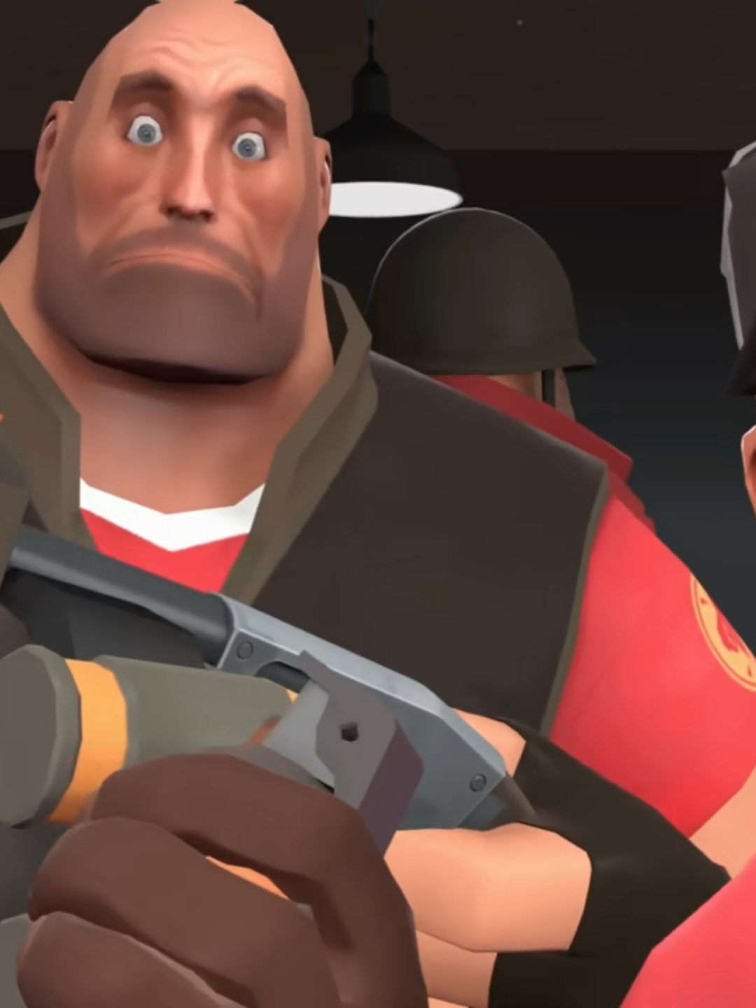 Pyro takes the Mask Off! #valve #tf2 #teamfortress2 #sfm #sfmanimation #sourcefilmmaker #tf2pyro #tf2scout #tf2heavy #tf2demoman #tf2soldier #tf2spy