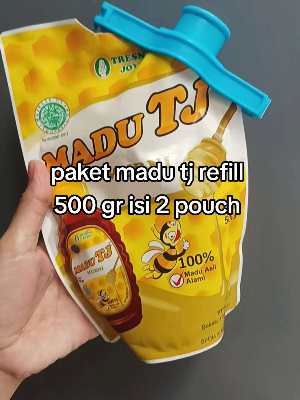 Membalas @ajow478 dapet 2 pouch ka #madutjpilihanku #madutjrefill #madutj500gr #madutjmurni #madutjpouch500gr 