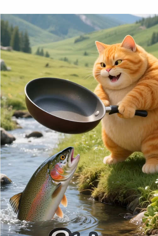 #tiktokgemscontest #cartoon #cutecat #fatorangecat #badcat 