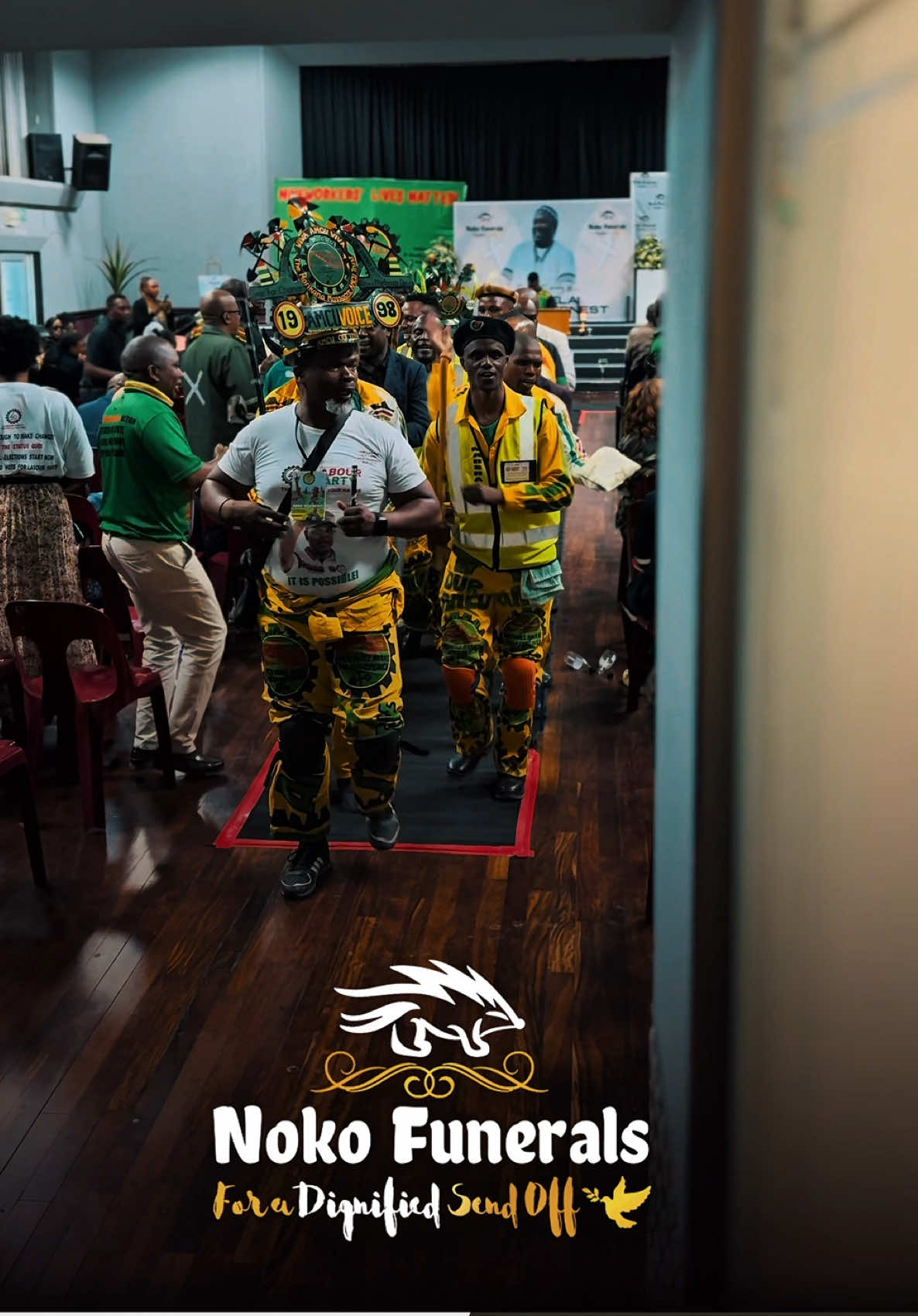 HONOURING A LEGACY OF SERVICE AND SACRIFICE. 🕊️ NOKO FUNERALS HAD THE HONOUR OF SPONSORING AND SERVING AT THE MEMORIAL SERVICE OF THE LATE DUMISANI ERNEST NYAQELA — A MINER, COMRADE, AND A FEARLESS SAFETY AND HEALTH VETERAN.  MR NYAQELA DEDICATED HIS LIFE TO THE MINING INDUSTRY L, ADVOCATING FOR SAFETY, UPLIFTING HIS COLLEAGUES, AND DRIVING CHANGE THAT IMPACTED COUNTLESS LIVES. HIS LEGACY IS ETCHED IN THE HEARTS OF THOSE HE WORKED WITH AND COMMUNITIES HE TOUCHED.  AS NOKO FUNERALS, WE REMAIN COMMITTED TO ENSURING THAT HEROES LIKE HIM ARE GIVEN A DIGNIFIED, HONOURABLE FAREWELL THAT REFLECTS THE DEPTH OF THEIR CONTRIBUTION.  — A LIFE OF IMPACT. A FAREWELL OF DIGNITY. A LEGACY THAT LIVES ON. 🤍🕊️  #nokofunerals #foradignifiedsendoff #RipComrade #RIPMrNyaqela #MiningIndustry #funeralservice #funeralpolicy #funeralpackages #insurance #policy #premiums #funeralcover #funeralindustry #funeralservice #compassion #dignity #affordable #gauteng #limpopo #northwest #noko 