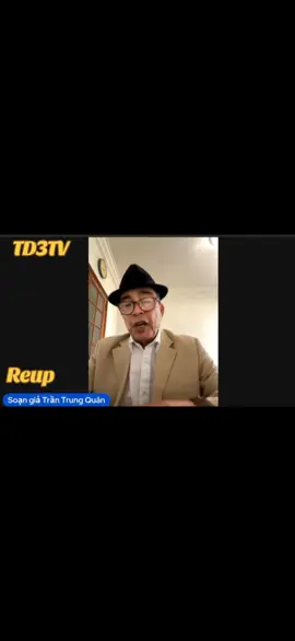 Soạn giả Trần Trung Quân. YT: TD3TV, TTQ Paris, Học Giả Đỗ Thông Minh. #lichsuvietnam #unesco #xuhuong #HCM #Vietnam 