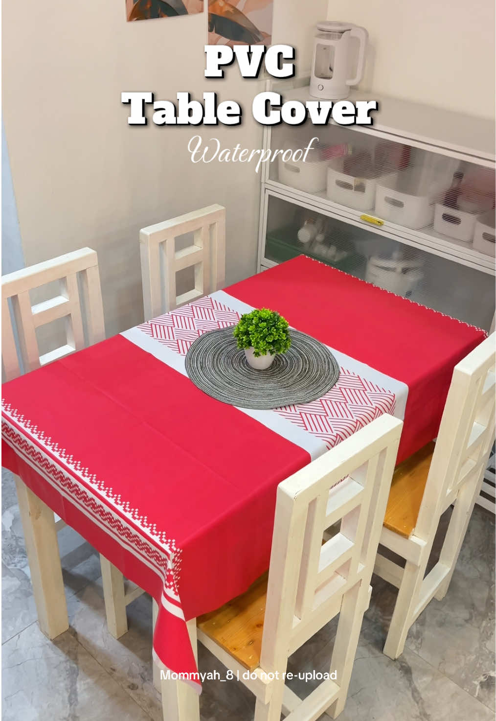 WATERPROOF Table cloth #tablecloth #tablecover #pvctablecloth #waterproof #oilproof #dining