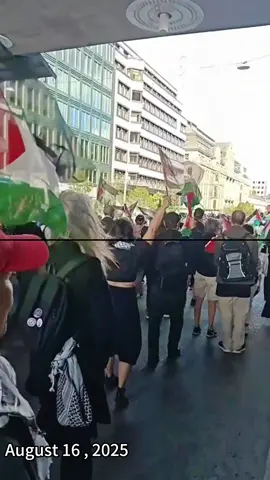 Capturing moments on the streets of Kuwait: People march in an orderly fashion to express their support for Gaza. #CityRecords #KuwaitStreets #PeaceMarch #GazaSolidarity