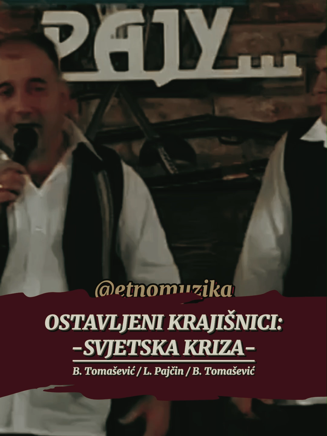 OSTAVLJENI KRAJIŠNICI: SVJETSKA KRIZA #ostavljenikrajisnici #svjetskakriza #krajiskamuzika #balkan #lazopajcin #etnomuzika