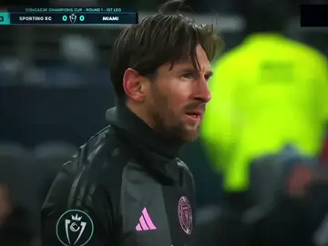 The match was Inter Miami vs Sporting Kansas City. The temperature by the end of the game was between −17 °C and −23 °C (around 5 °F or lower).  #football #messi #goodforyou #intermiami #sportingkansascity 