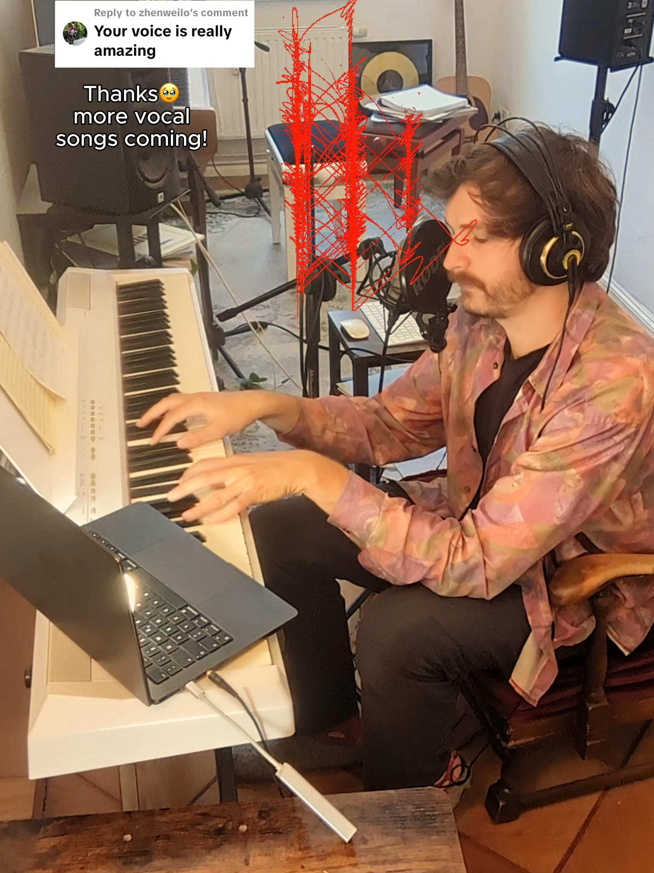 Replying to @zhenweilo Song: My Rage, My fuel / chords made with Alobend
