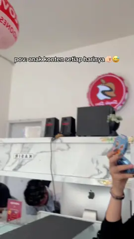 kalau liat anak konten dah ga mekap ga pegang hp artinya konten dah selesai😅 #simplestoretegal #fyppppppppppppppppppppppp #contentcreator #kontenlucu #tegal 🐱