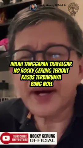 tanggapan bung rocky gerung terkait kasus bung noel baru baru ini #rockygerung #brkfalsafah 