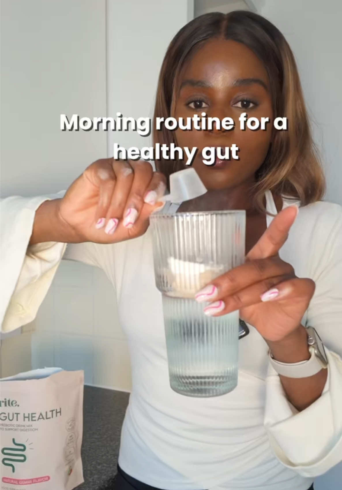 Love the guava flavour! I never leave without it, it keeps my gut calm❤️ #ritedrink #guthealth #prebiotics #guavaflavour #wellnesstok #tiktokmademebuyit  #bloatingrelief #fyp 
