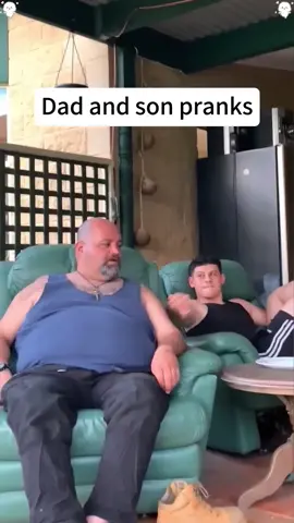 Dad and Son Pranks🤣#funnyvideos #foryou ##fpy #usa #prank #reaction #dadandson #funny 