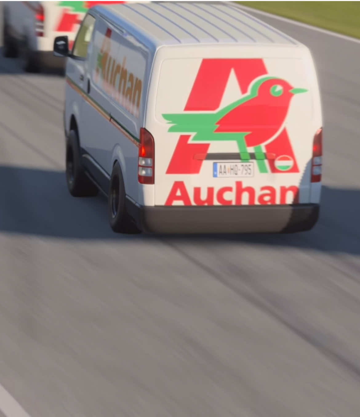 Same minute home delivery 💨@Auchan_Hypermarket 🇭🇺 #fyp #supermarket #deliverydriver #riddim 