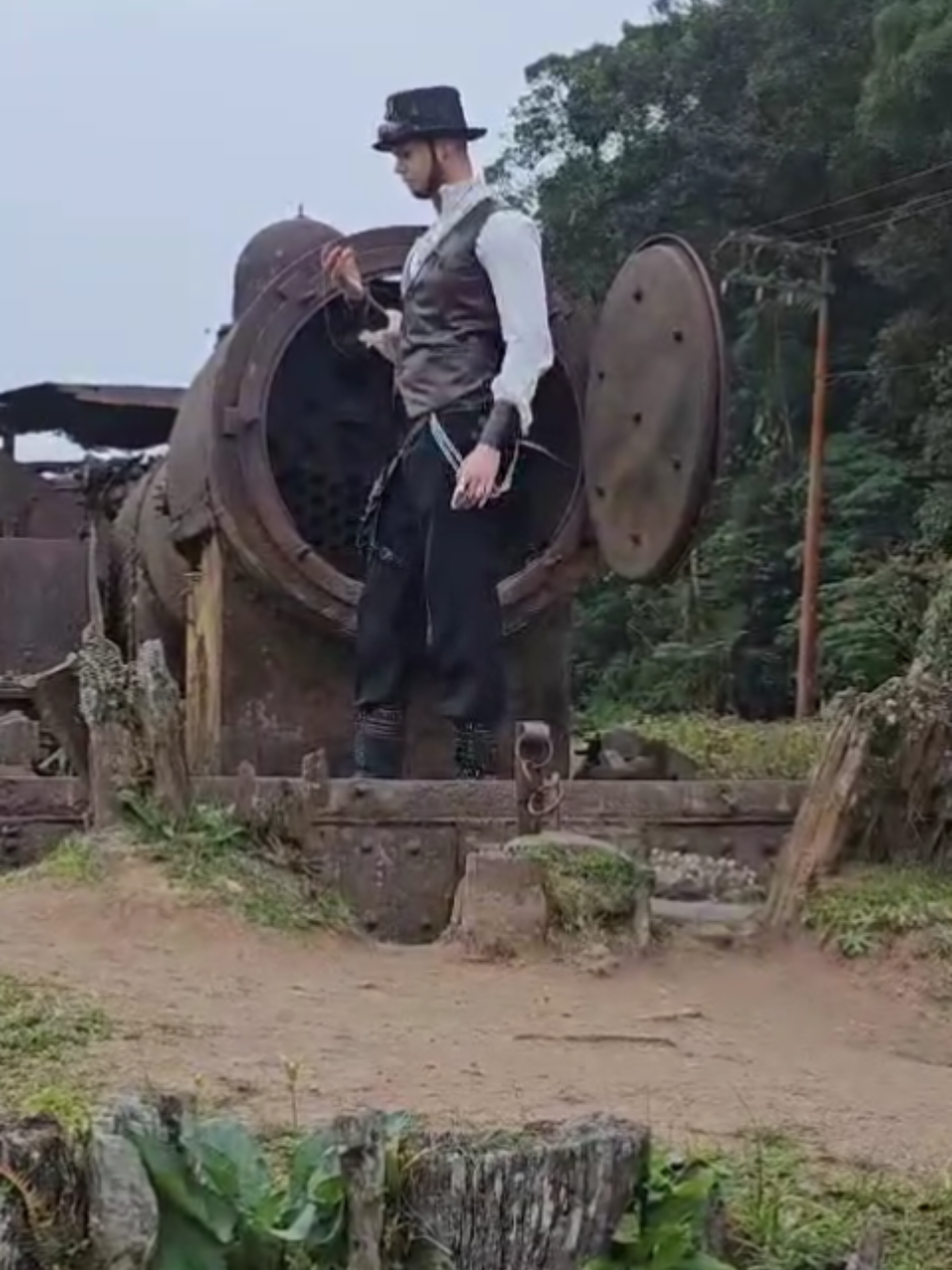 Qual o tempo do tempo? #steampunk #outfit 