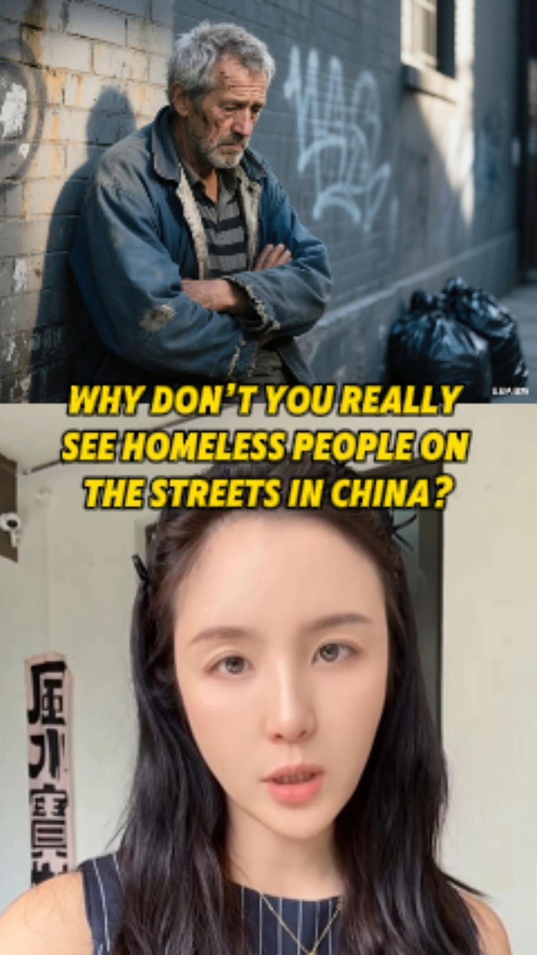 WHY DON'T YOU REALLY SEE HOMELESS PEOPLEON THESTREETS IN CHINA? #StreetLife #UrbanMyths #homeless #china
