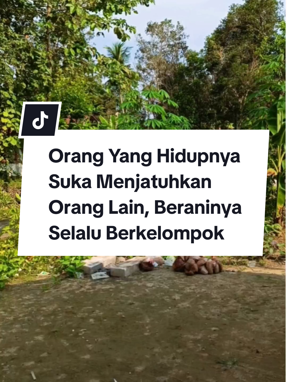 Orang Yang Hidupnya Suka Menjatuhkan Orang Lain, Beraninya Selalu Berkelompok #katabijak #npd #hidupbebasdrama #katakata #munafik 