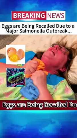 Eggs are Being Recalled Due to a Major Salmonella Outbreak...   #news #breakingnews #foryou #fyp #tiktoknews 