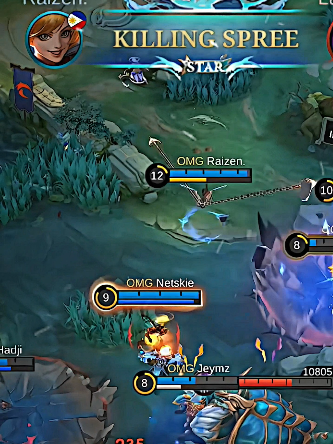 Raizen is back🥶 #MLBB #mobilelegends #mpls16 #mplph #raizen 