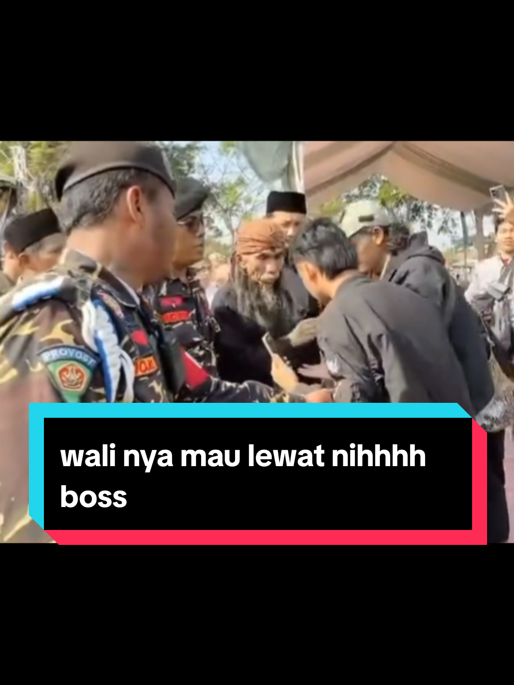mama gufron mau lewat katanya, dijaga ketat sama banser #mamagufron #waliullah #nahdlatululama #sesat #balawi 